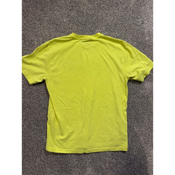 Carhartt T Shirt Mens Medium Yellow Loose Fit Graphic Fish Logo Outdoors * - Picture 2 of 10